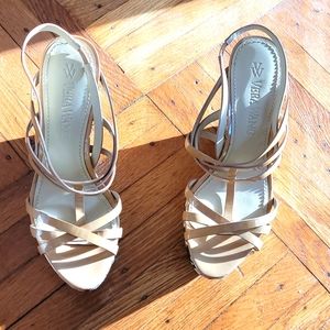 Vera Wang Wedge Sandals